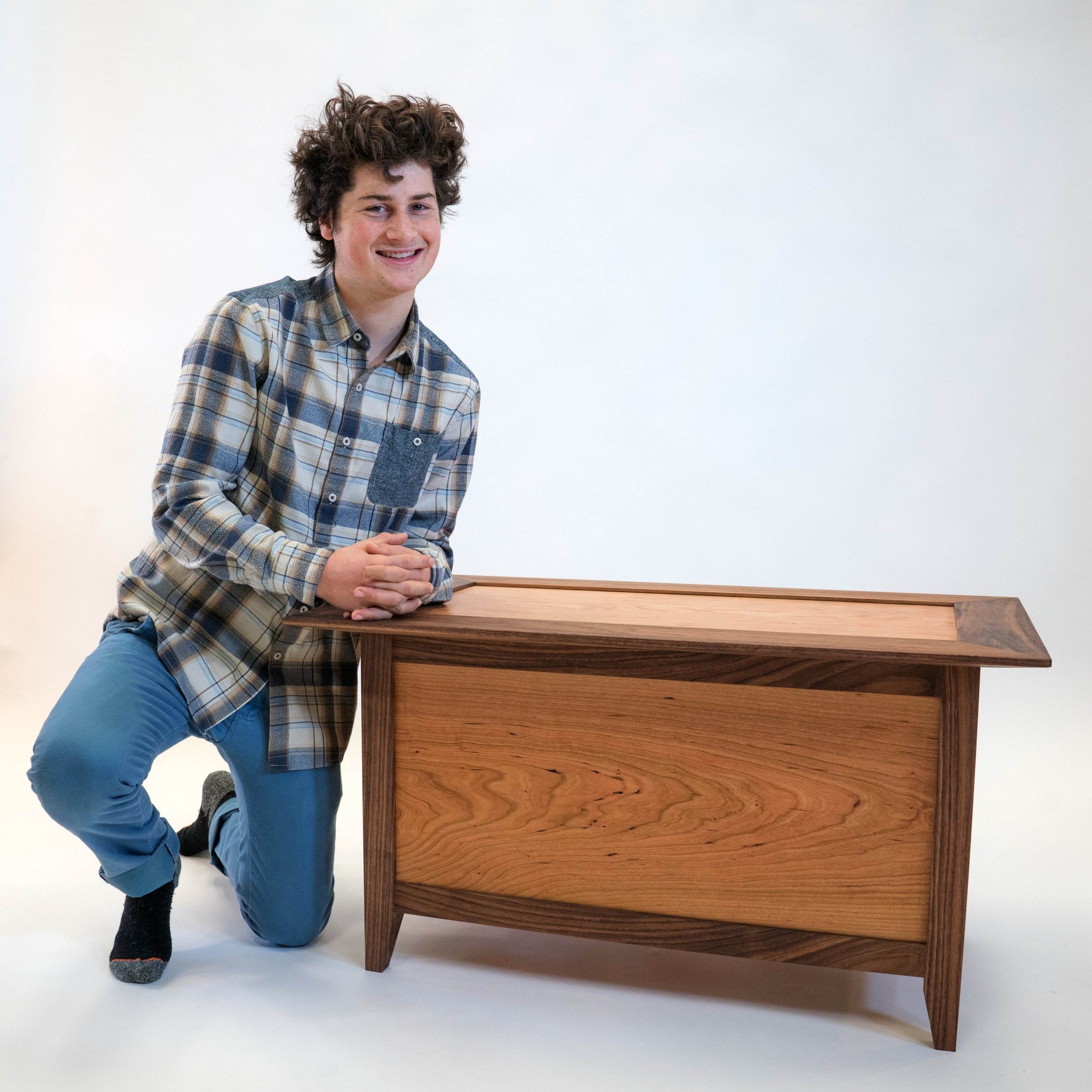 Garrett Kitchen, Foundations of Woodworking Graduate