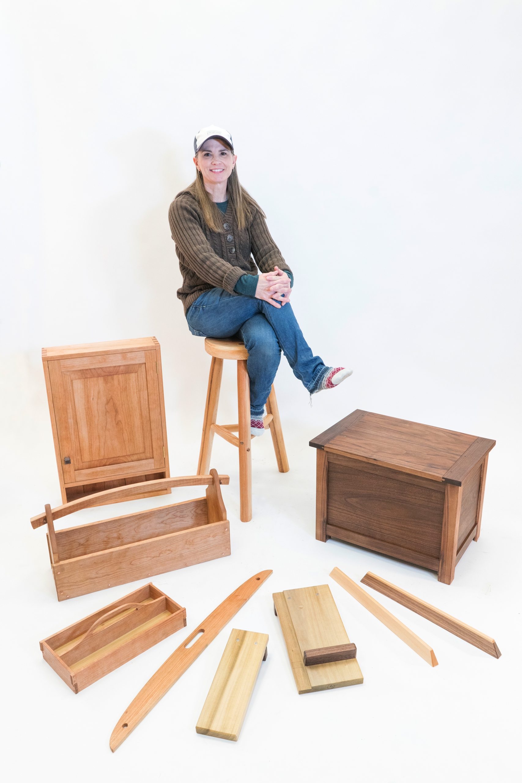 Dawn LeRoy, Graduate of Foundations of Woodworking, fall 2018