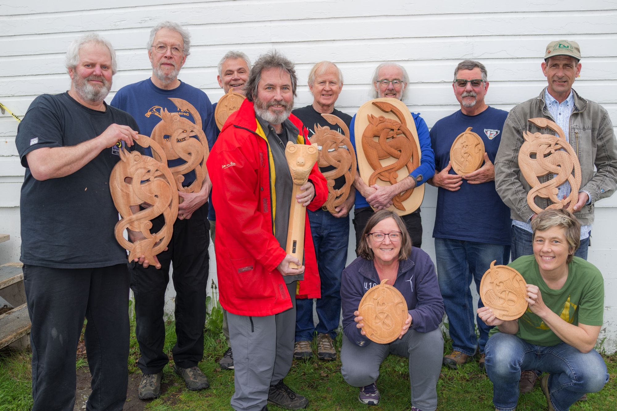 Viking Carving with Jay Haavik, April 2019