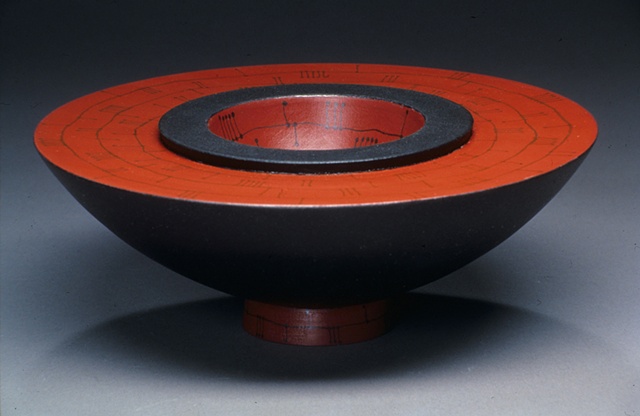Red Rubber Bowl