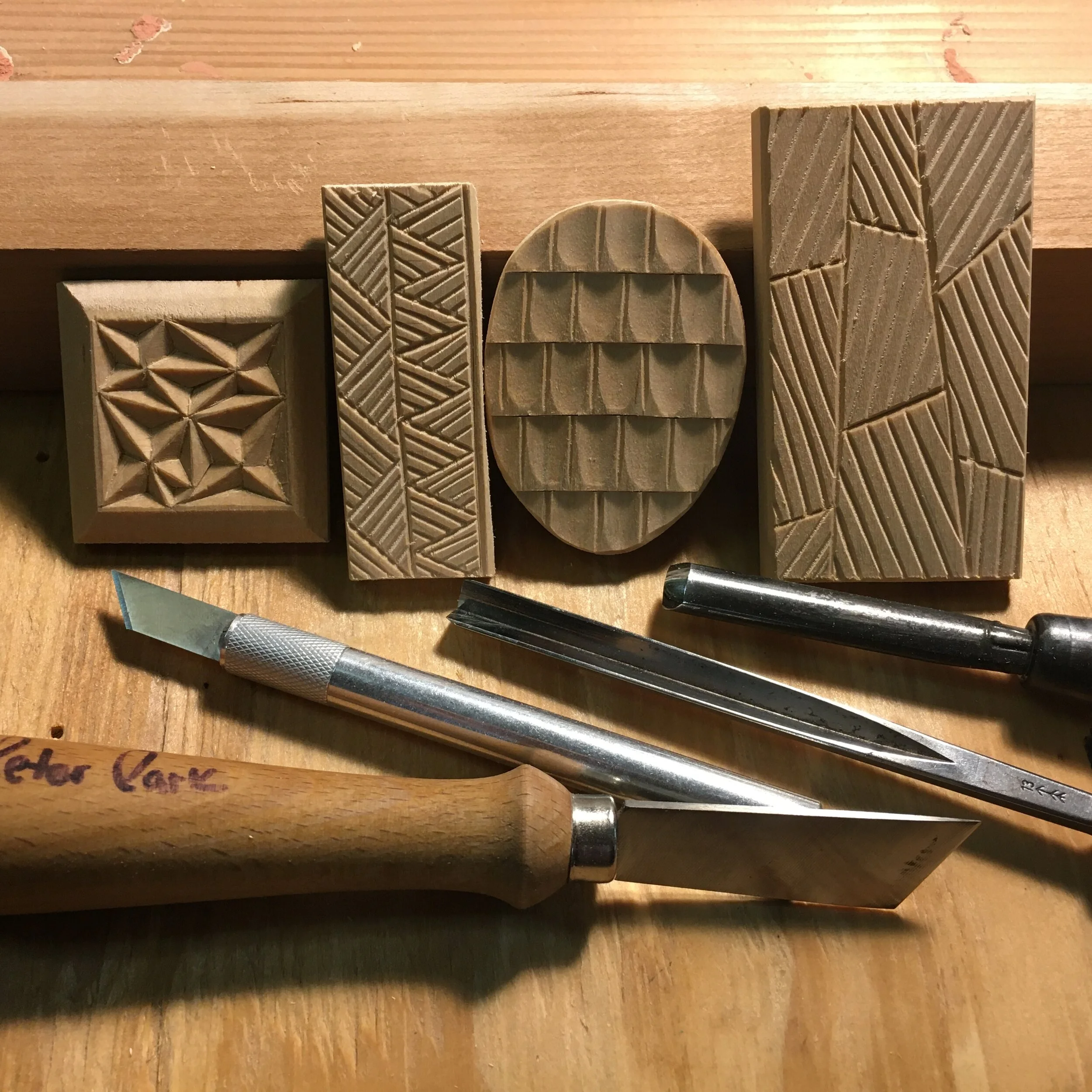 Textures, Patterns, and Colors on Wood