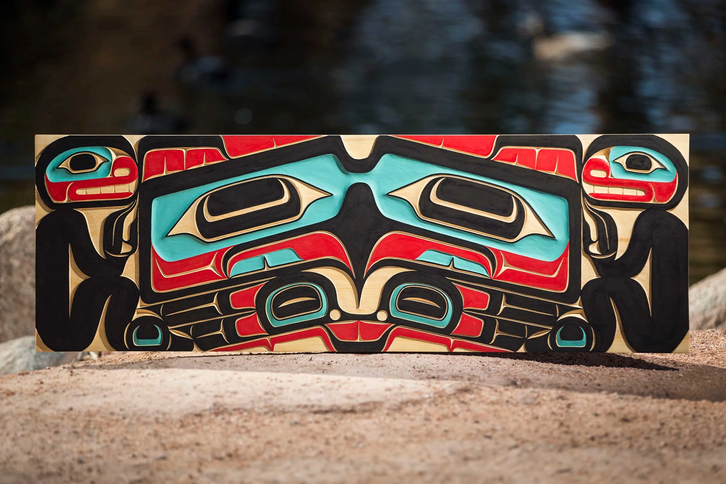 Tlingit Panel Carving with James Johnson: Formline Design, Painting ...