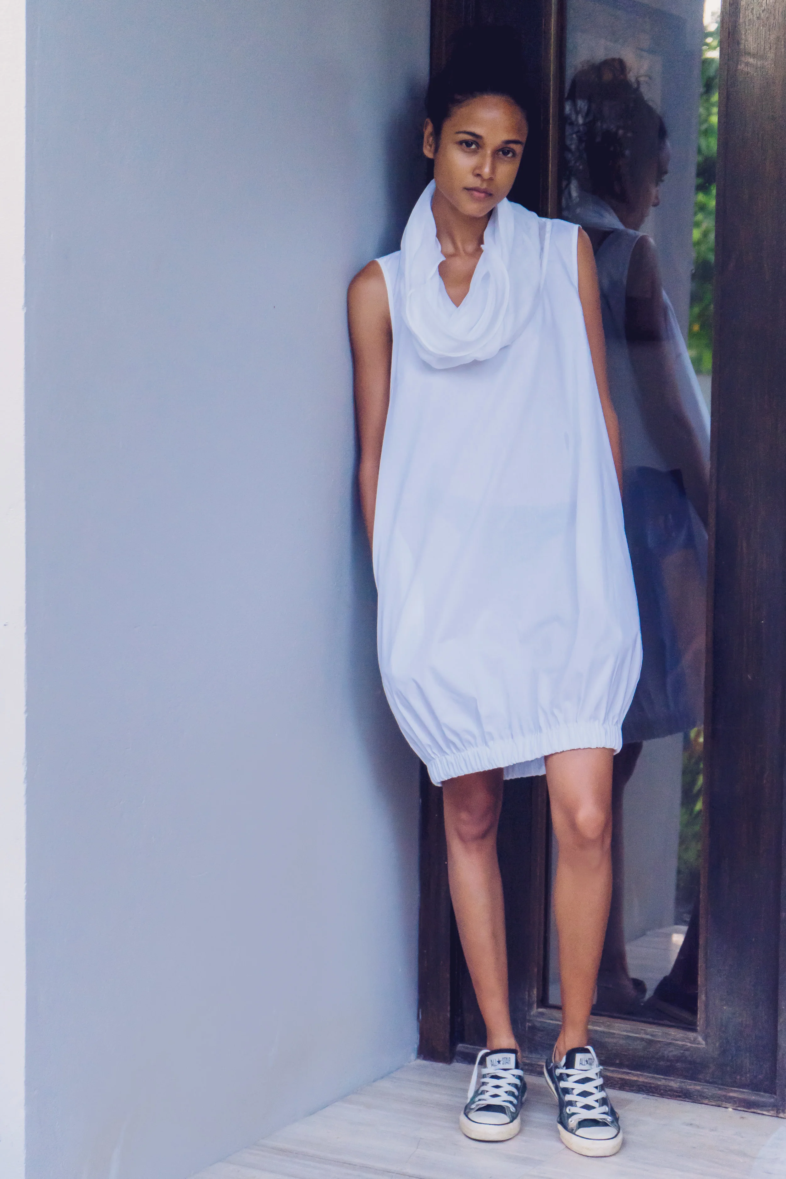 Cowled Dress