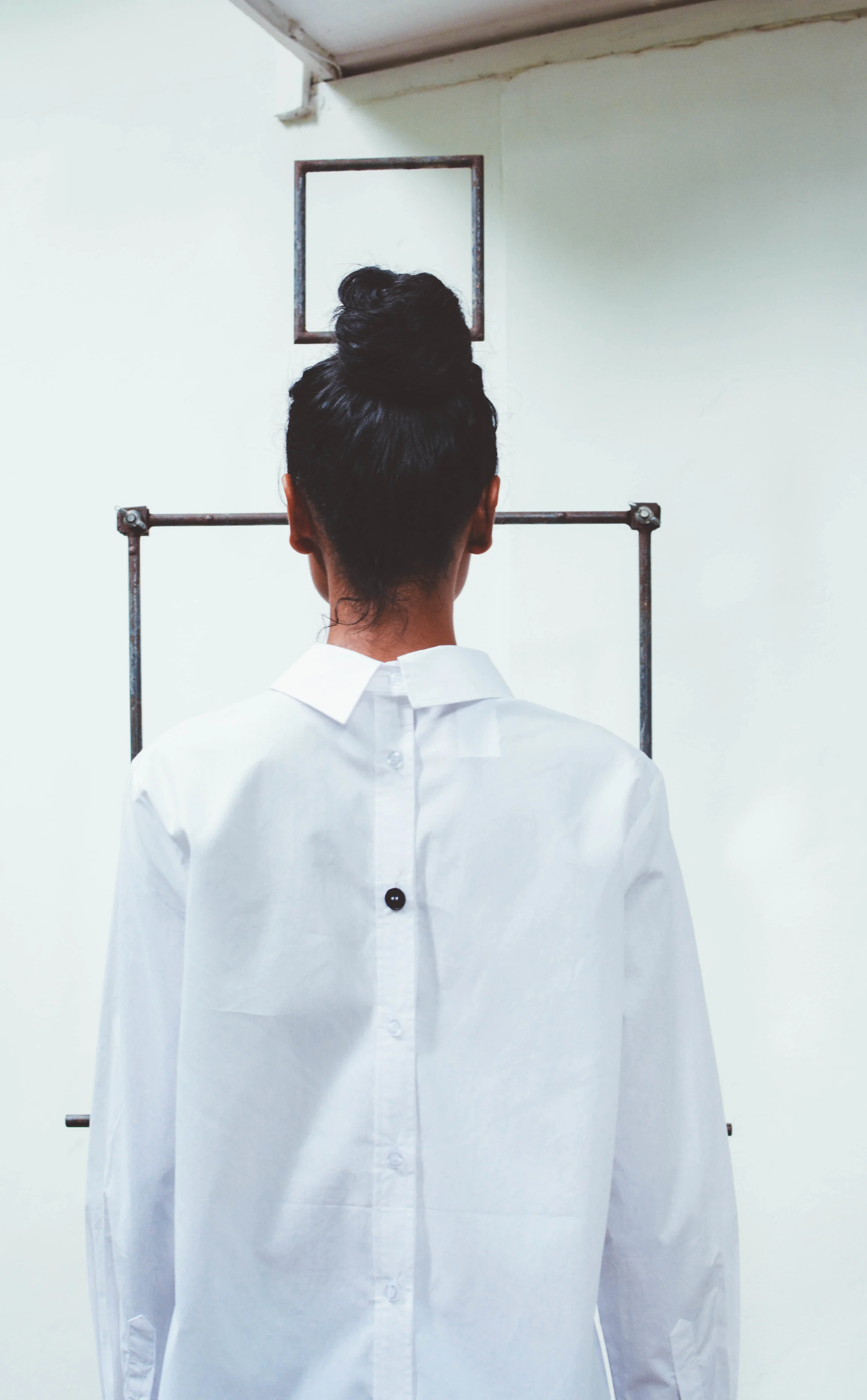 Back to Front White Shirt