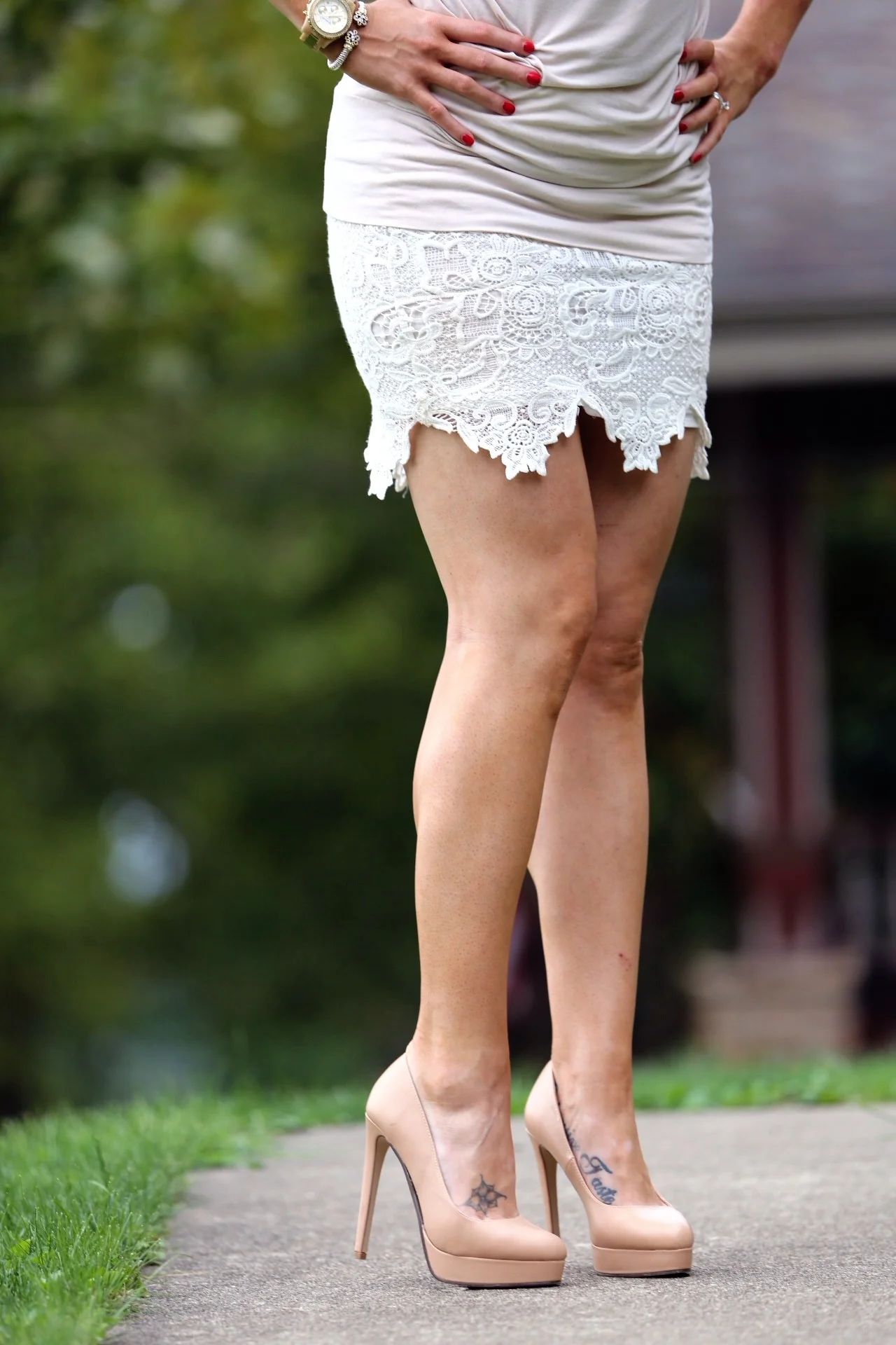 I typically don't post an item twice but the skirt above is so fab I just couldn't help it! 