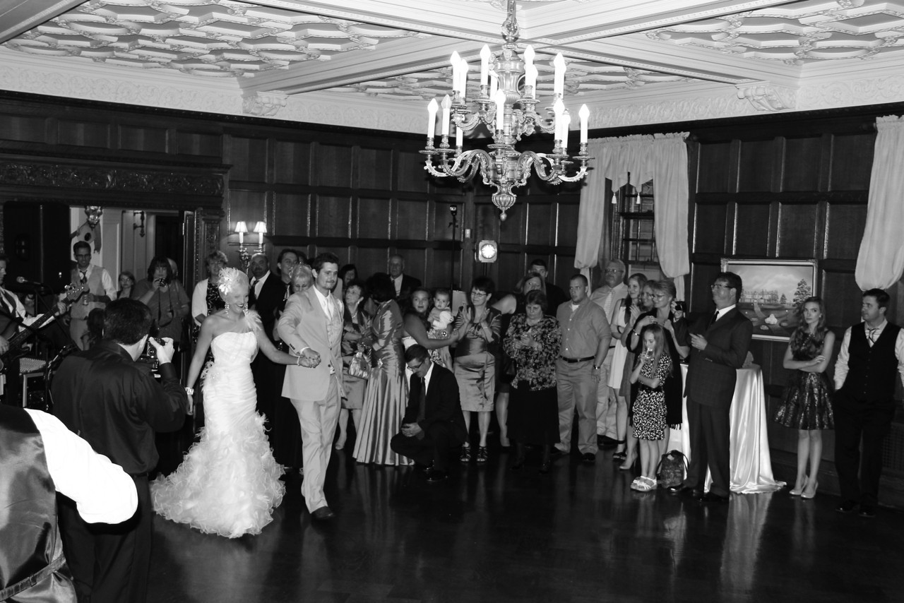 Our first dance song was "A Beautiful Mess" by Jason Mraz.