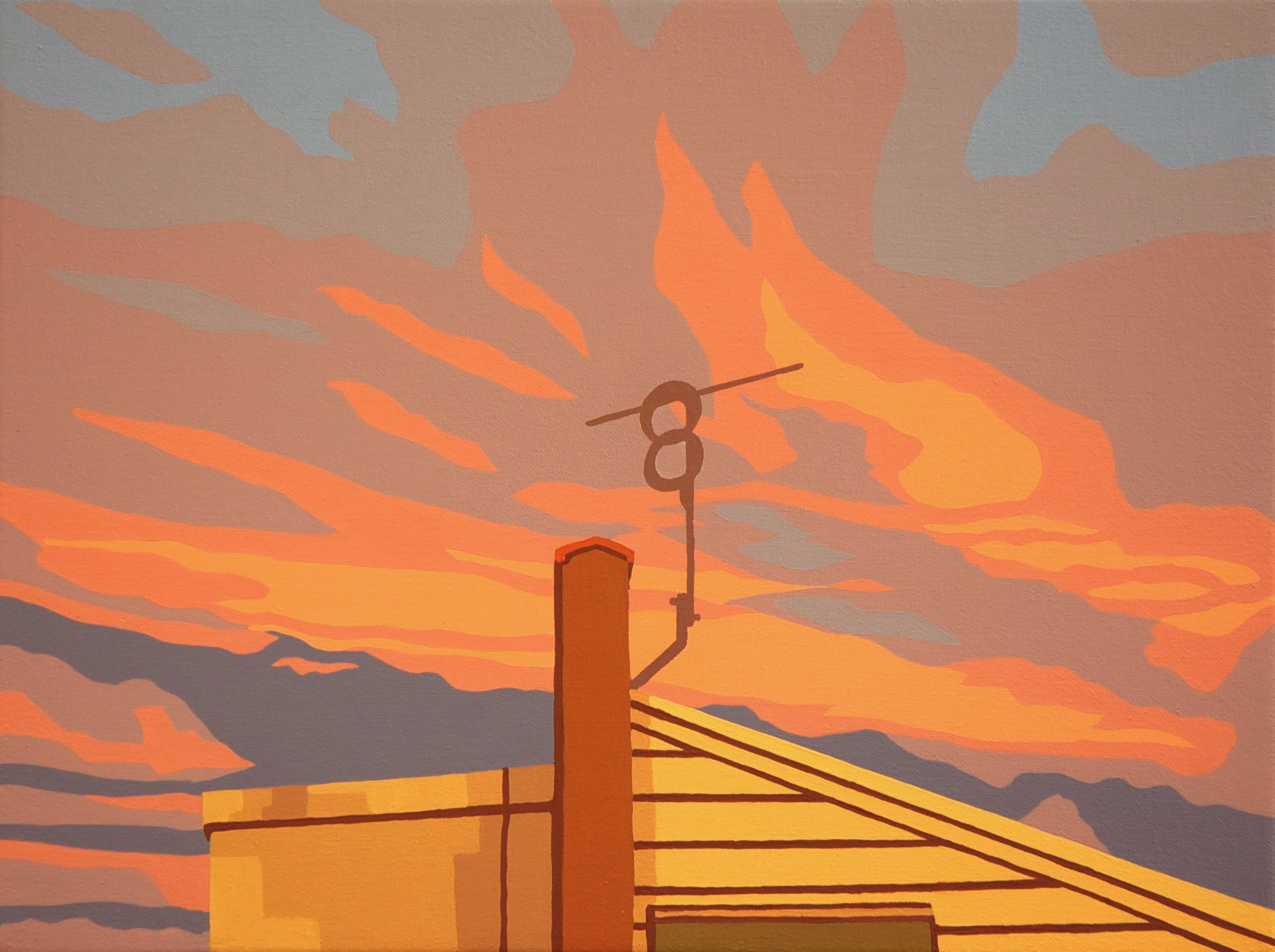 Coming to an End - 16"x12"
