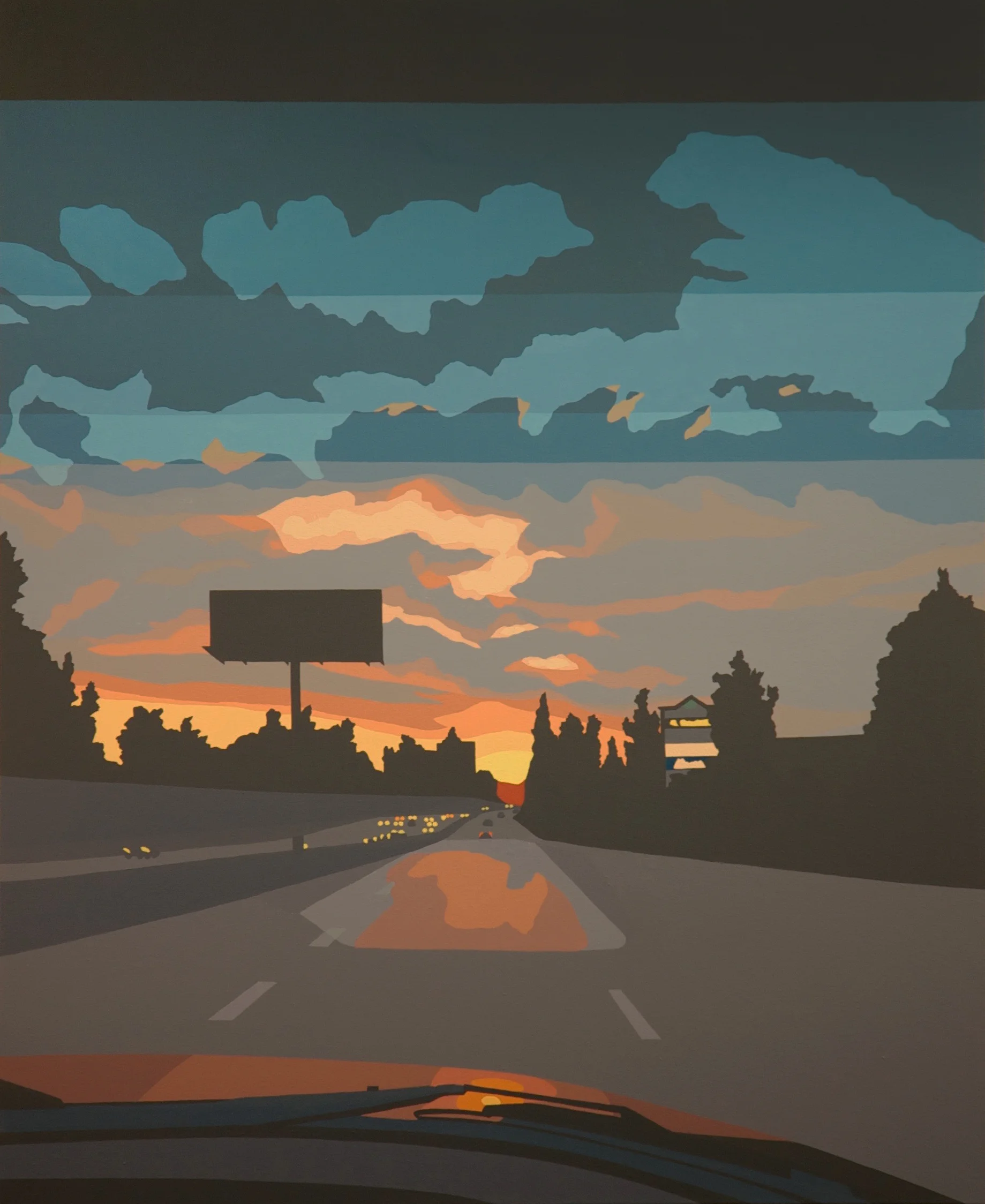 Here But Anywhere 2 - 36"x44"