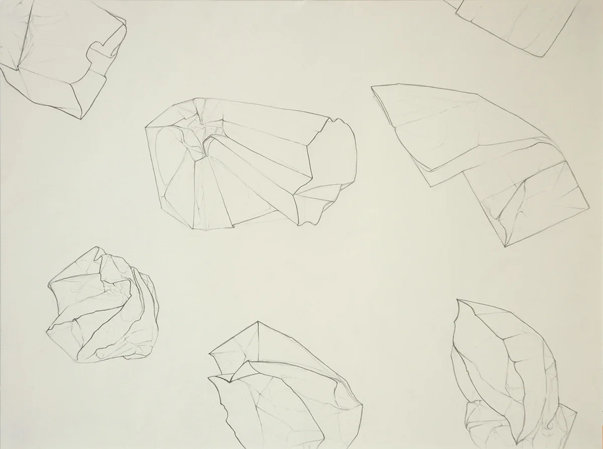 Drawing 1 - Graphite on Paper