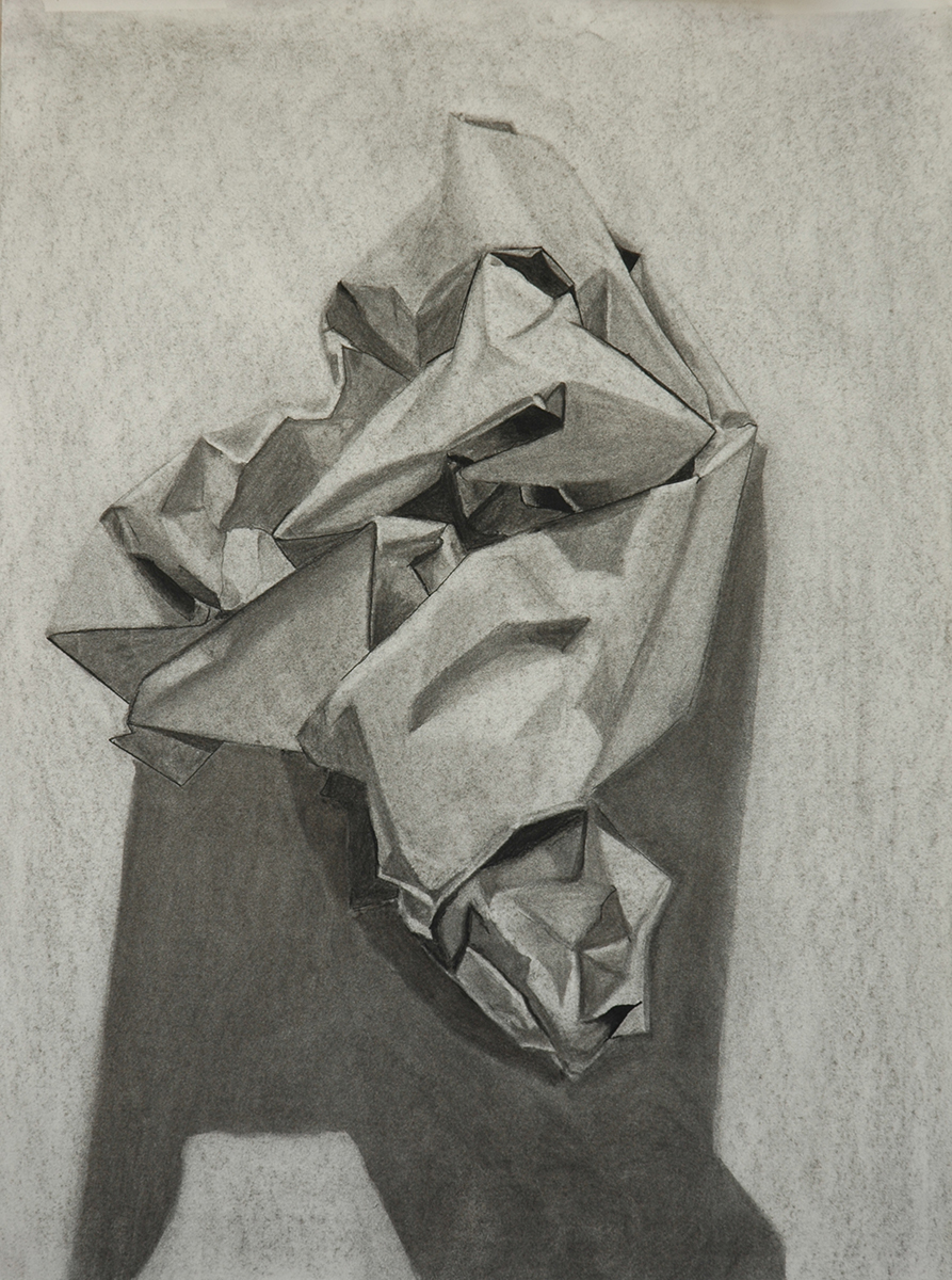 Drawing 1 - Charcoal on Paper