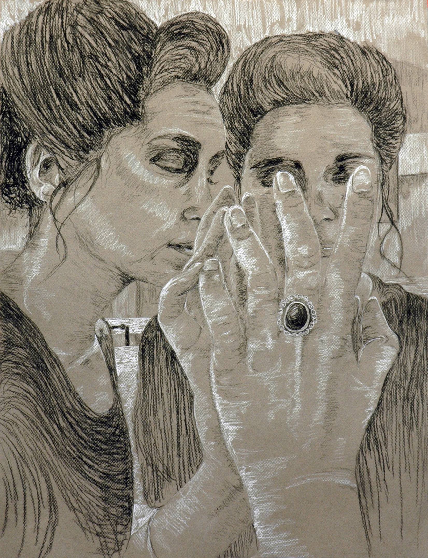 Drawing 1 - Charcoal on Paper