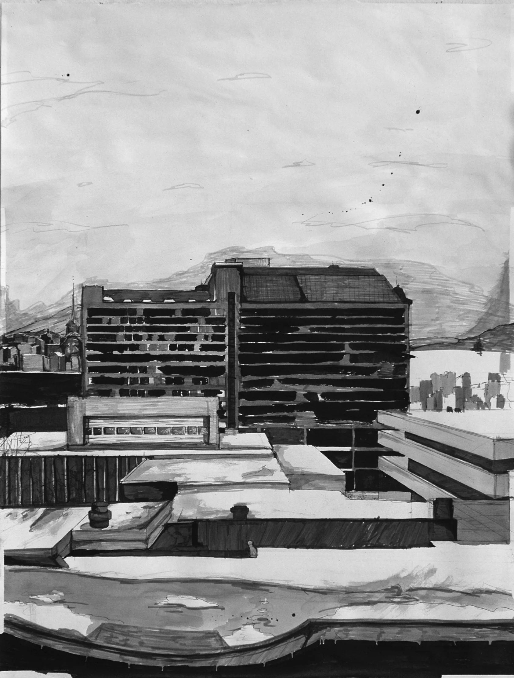 Drawing 1 - ink wash