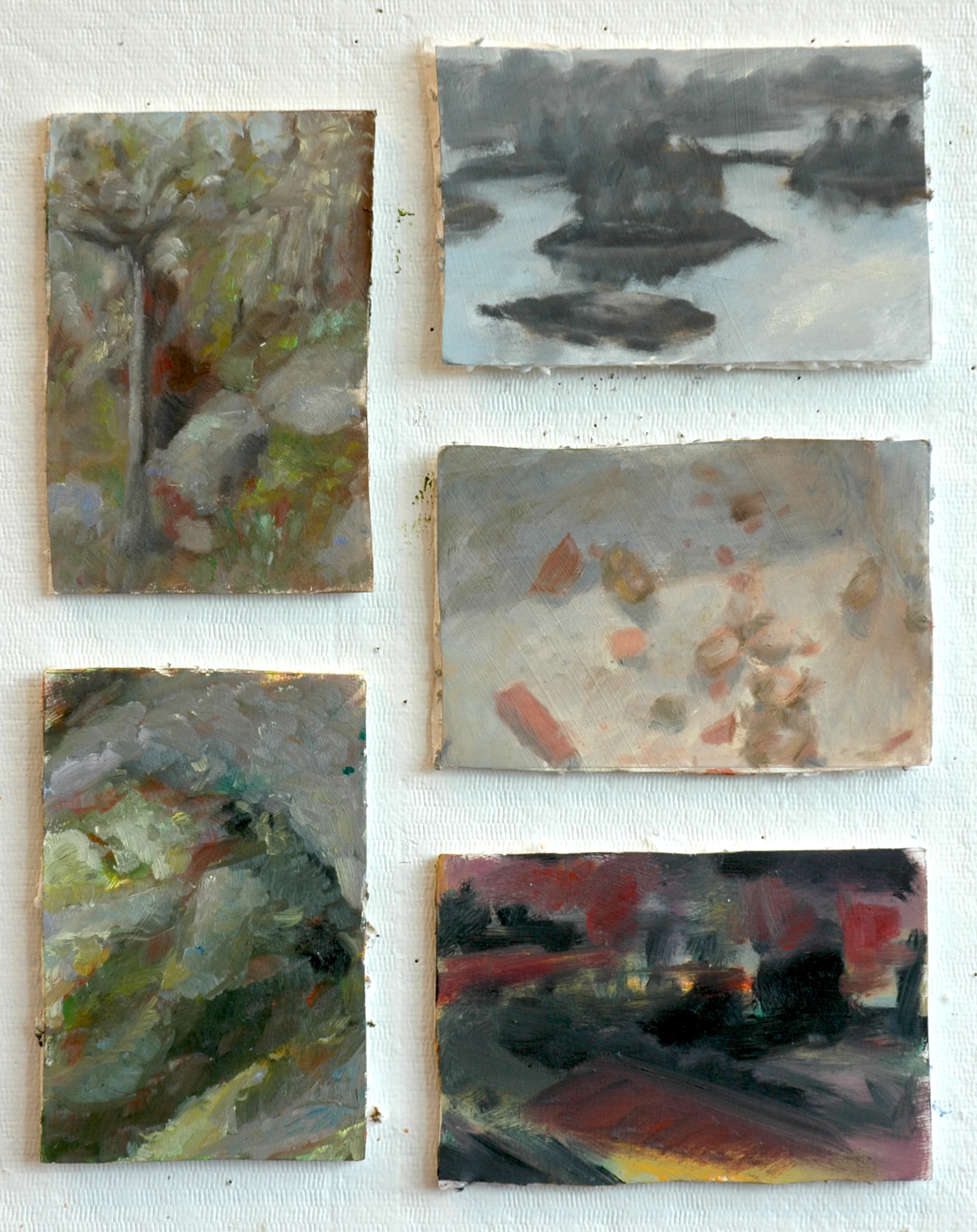 Painting 1 - oil on board