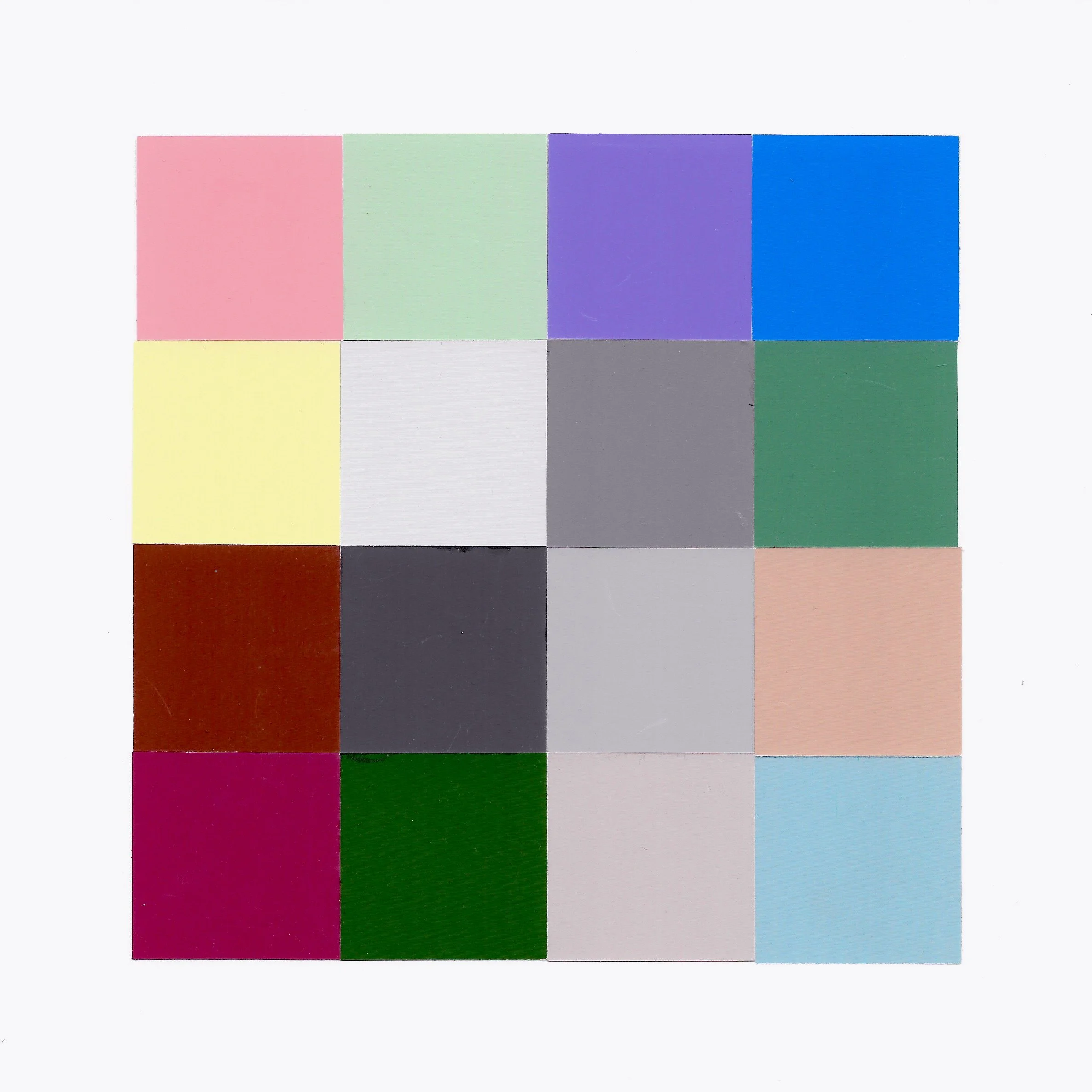 Color Theory - Paper Collage