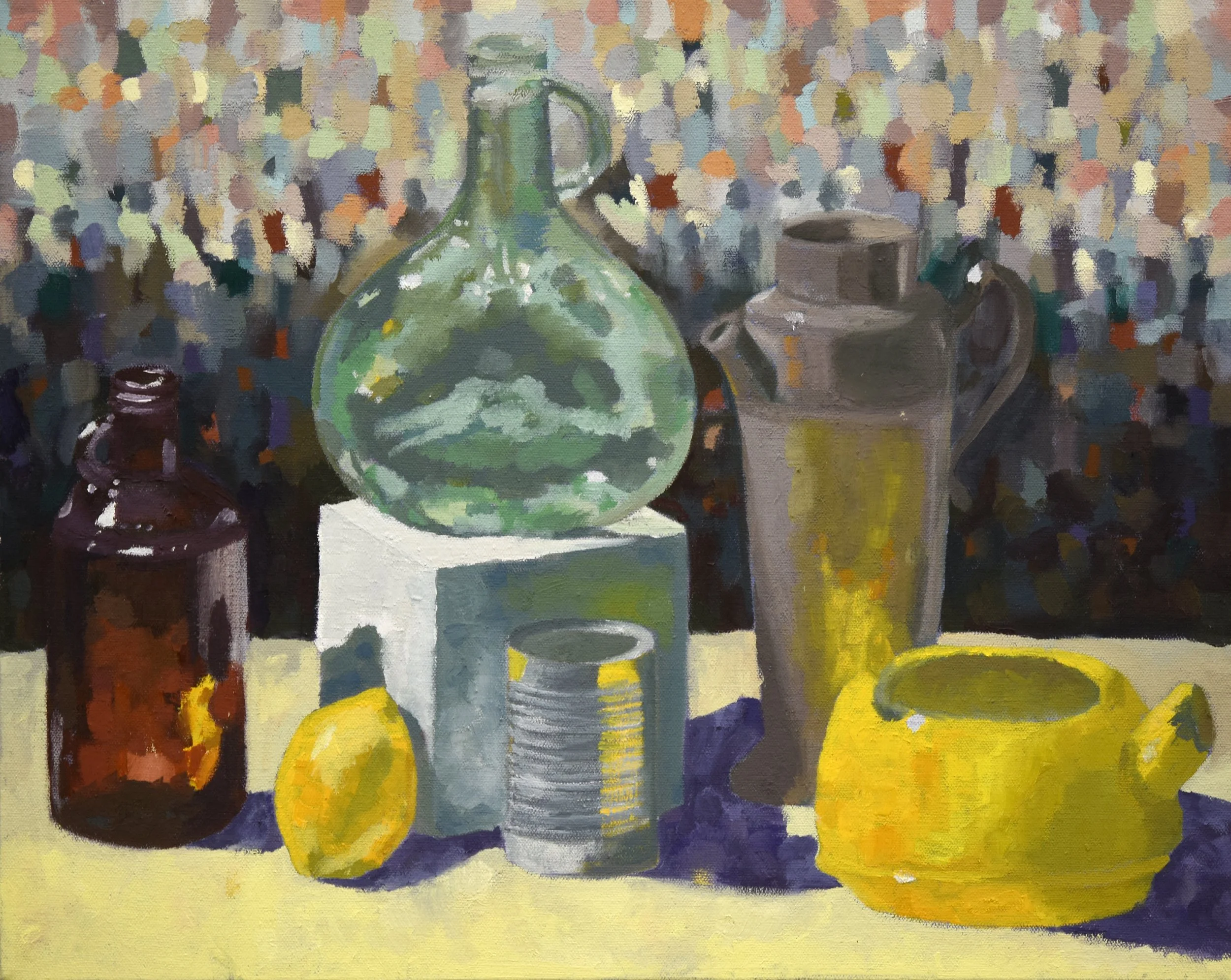 Beginning Painting - Oil on Canvas