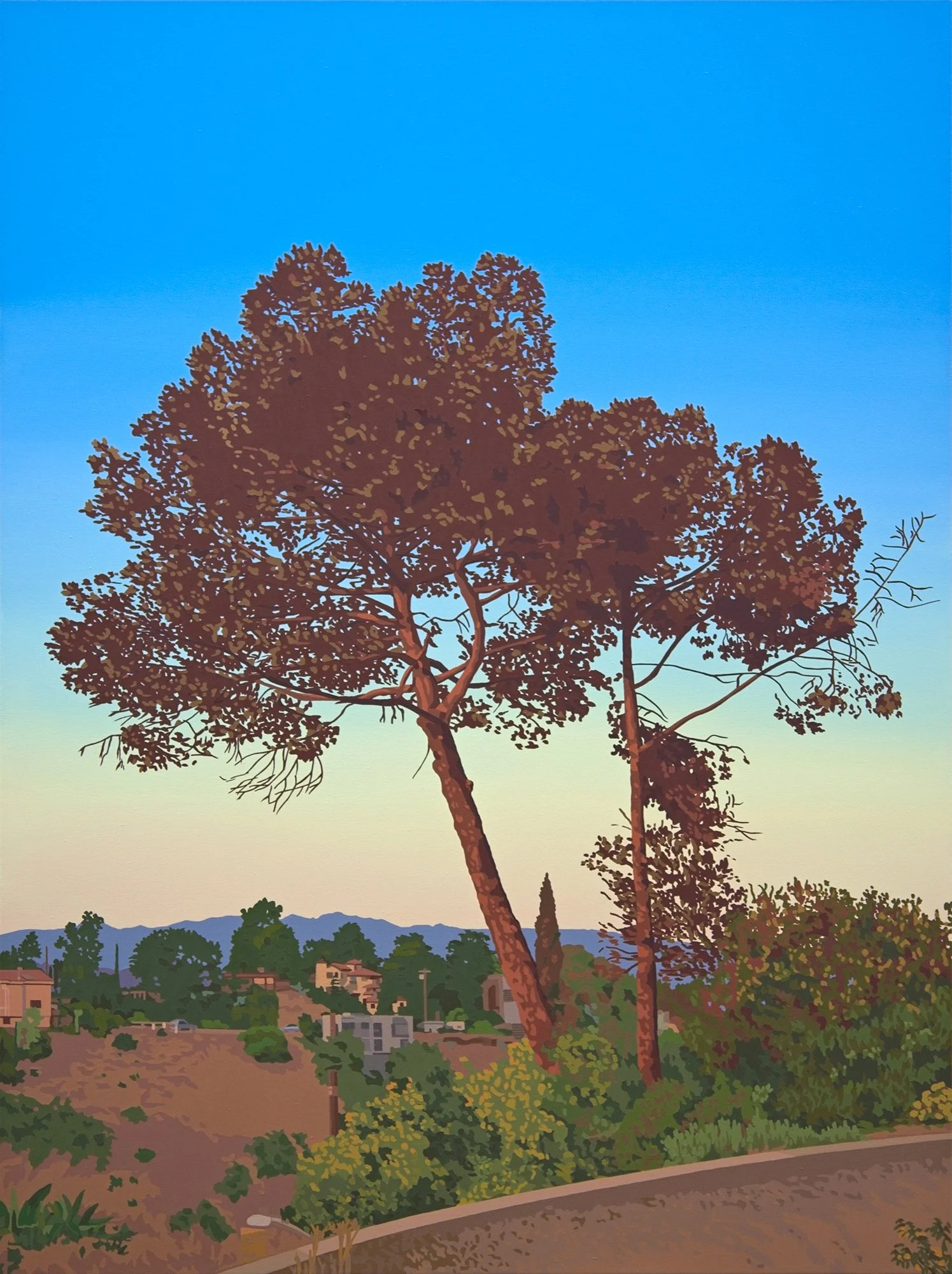 Red Pine // 44"x33" // oil on canvas