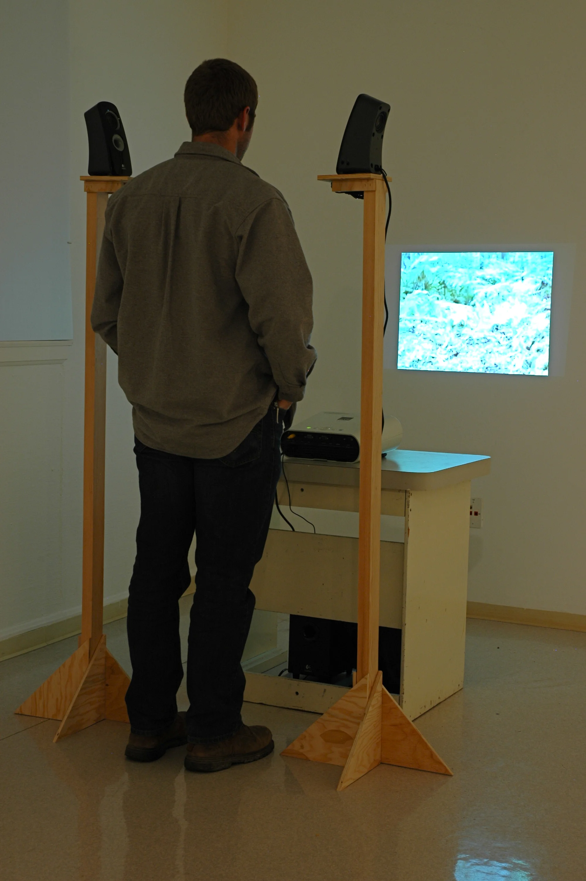   &nbsp;Hunting   2010  3 min looped video, audio    