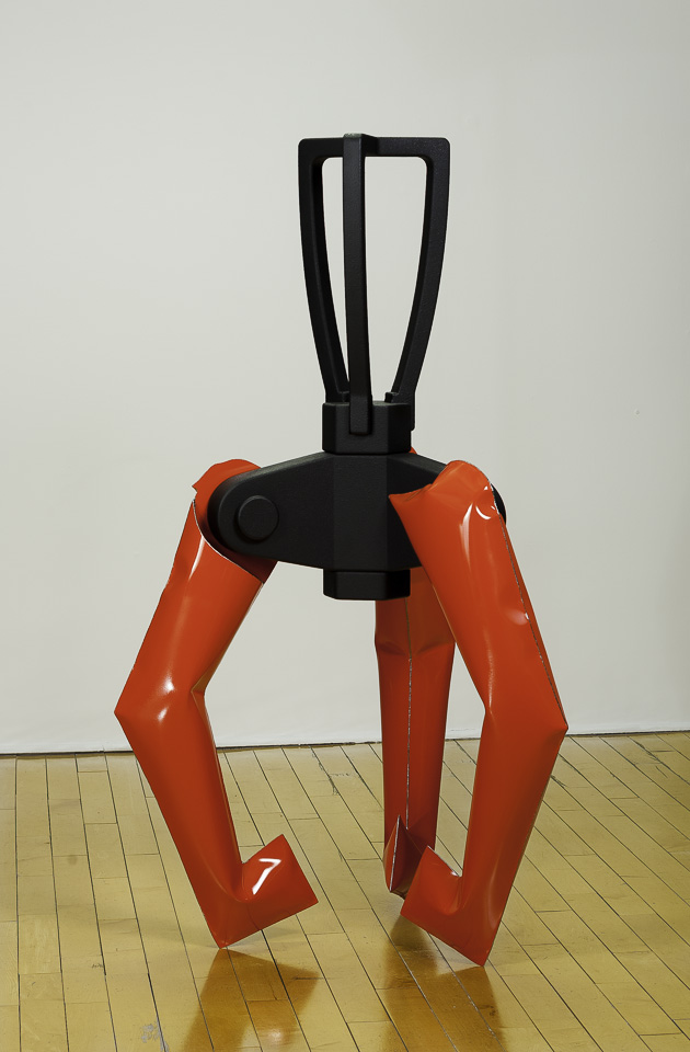   RIGHT TOOL FOR THE JOB   2014 POLYCHROME INFLATED STEEL, MDF, RUBBER  36"x 62"x 36" 