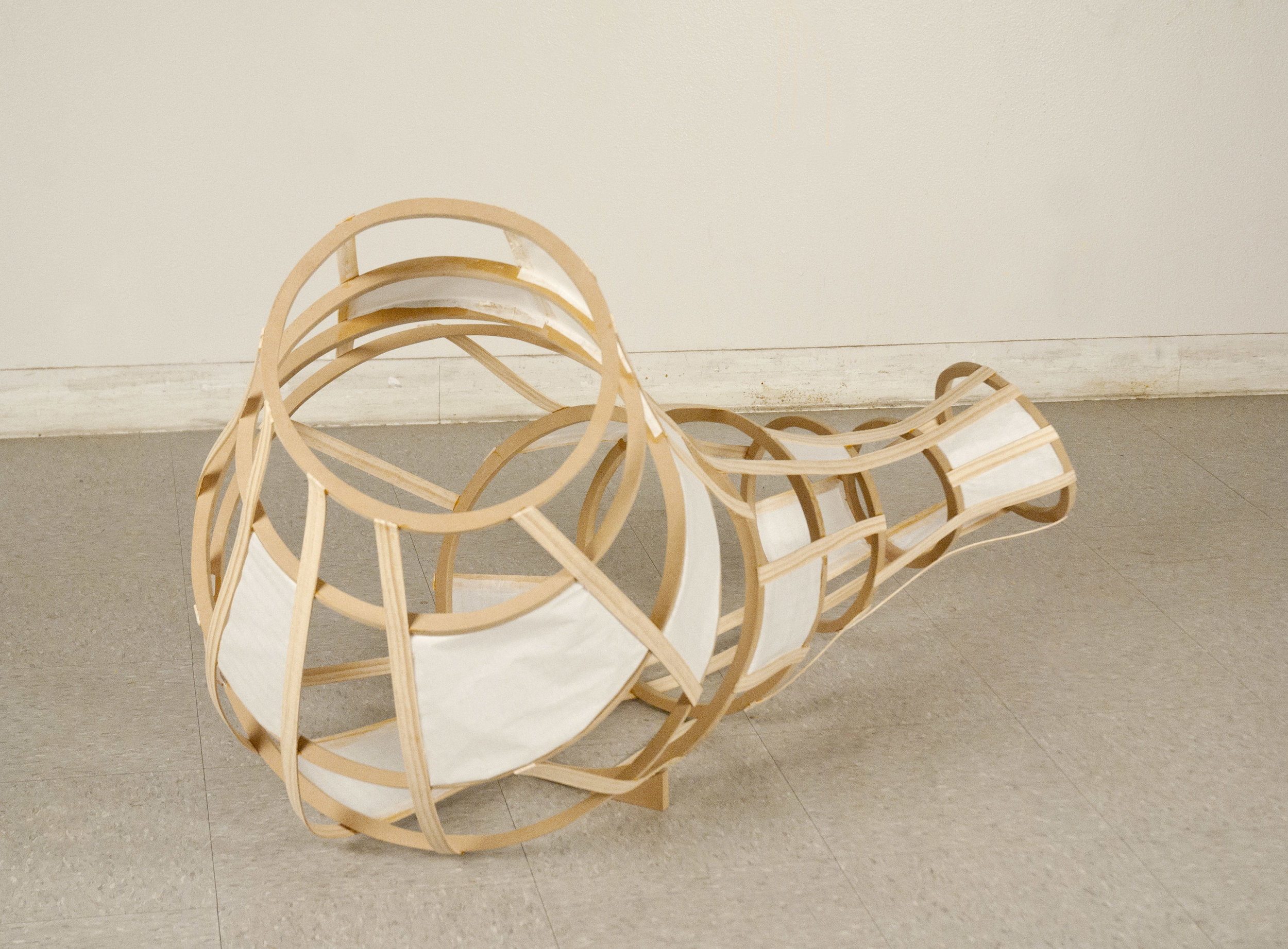WOOD SCULPTURE MY HERO: KENDAL BUSTER