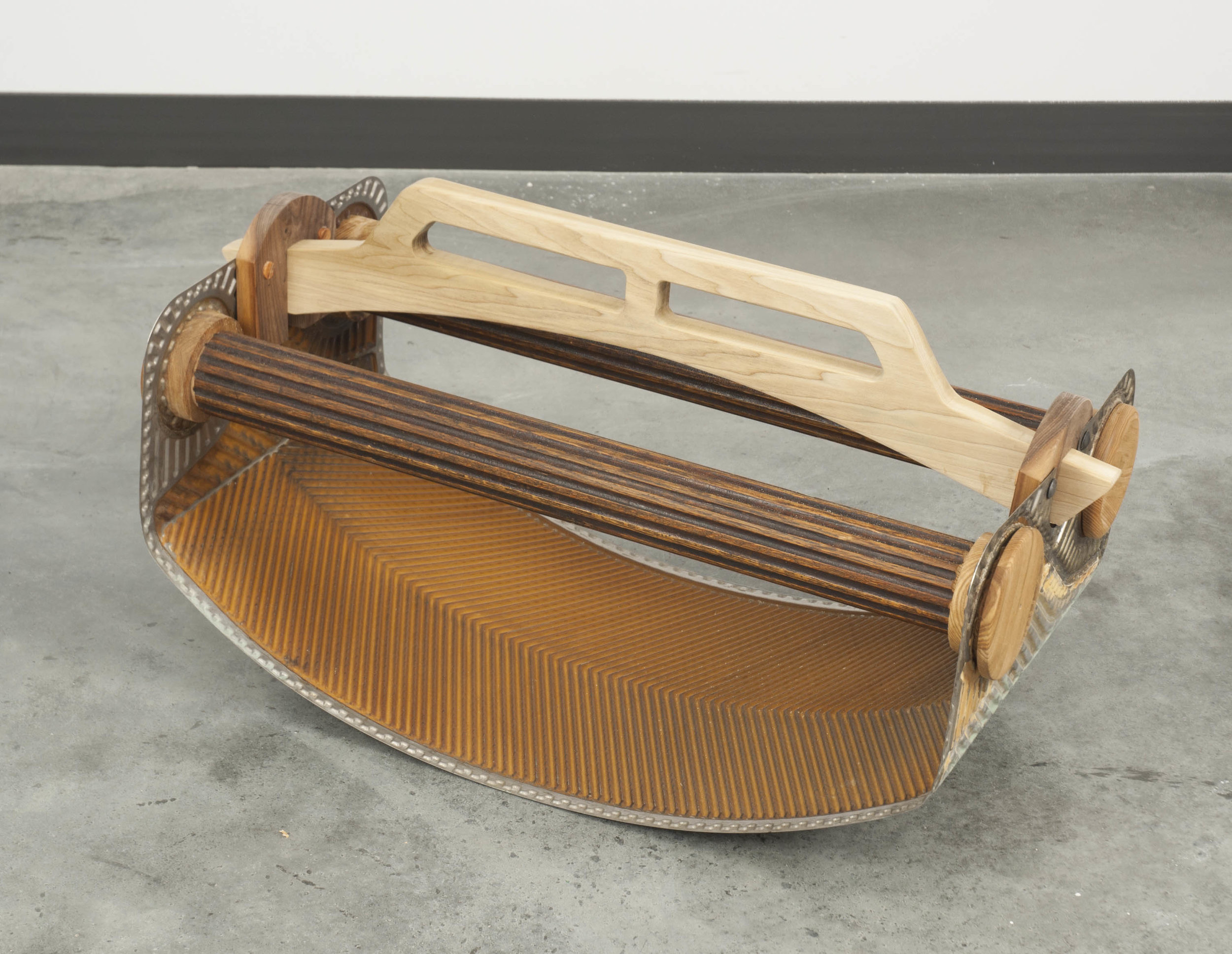 WOOD SCULPTURE MY HERO: MARTIN PURYEAR
