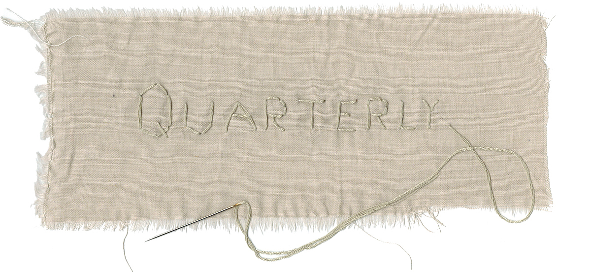 November 7: Testing out some stitched type to go along with the mock magazine I have been working on. I don’t think it goes very well with the clean look and feel I have already established, but it was a fun experiment. It was difficult to make each letter the same height and adjusting the kerning drove me nuts.