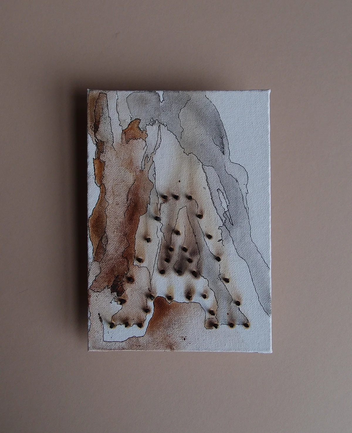 November 16: Added in a little watercolor and ink. Not sure if it really adds anything, I think I liked them more before.