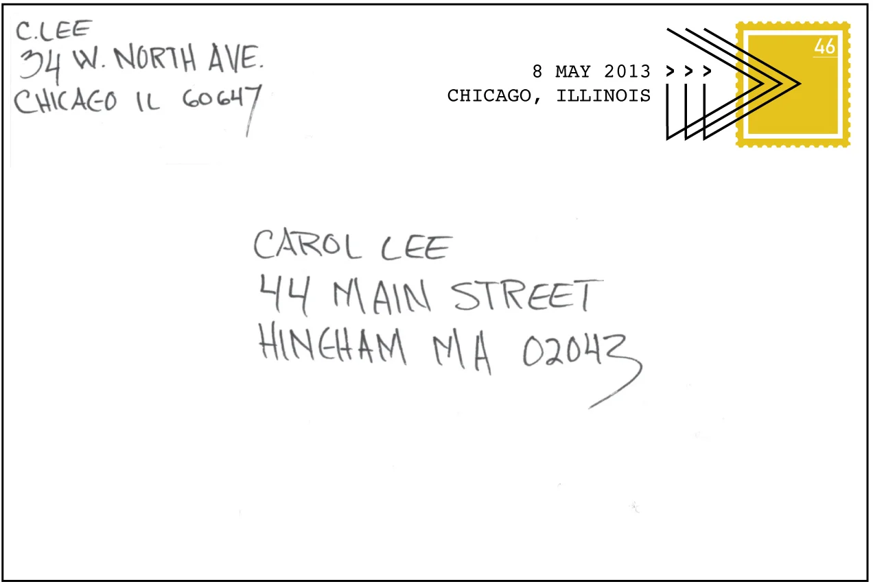     May 10:   Noticed I had a sort of mail theme going on, so I thought I should finish off the week with another related post.  