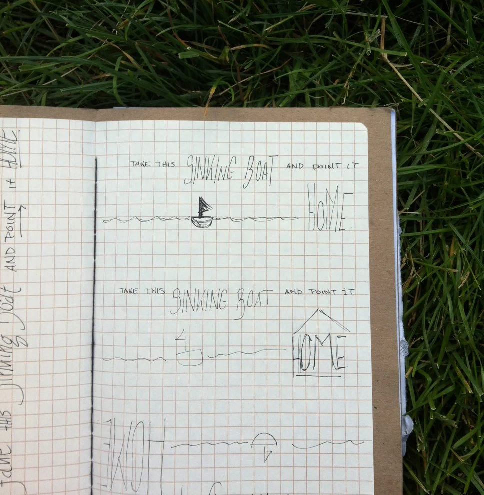     June 10:   Saw Glen Hansard and Lisa Hannigan at the free Millennium Park concert series, Downtown Sound; it was awesome. I did these little doodles while singing and basking in the sun.  