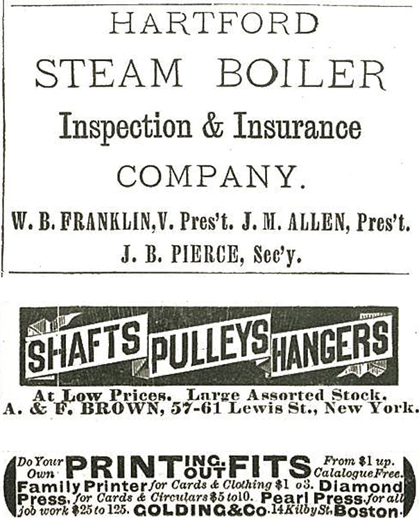 August 5: I found a bound volume of Scientific American magazines from 1897 at the Newberry book fair last weekend. Though I desperately wanted to purchase it, it was just too expensive, so I ordered a few single magazines online and they arrived today. Everything about these advertisements, from the typography to the raised ink, has me captivated. 