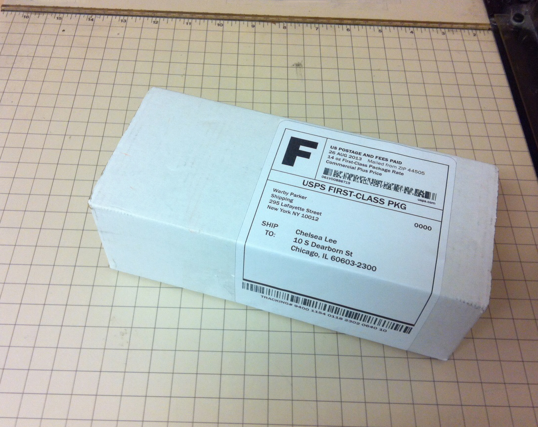     August 27:   Messed around with yesterday’s postage&nbsp;label&nbsp;some more and brought it to life. Franklin Gothic seems to be doing the trick.  