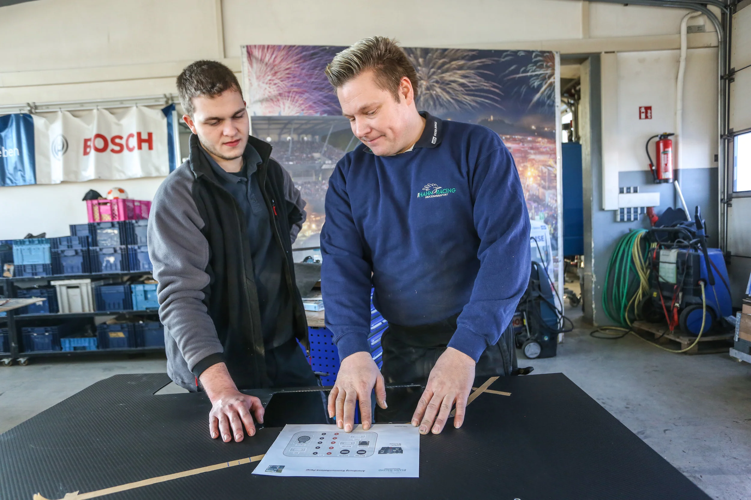 Robin (Team Schwabentruck) & Ryk (Team Hahn)