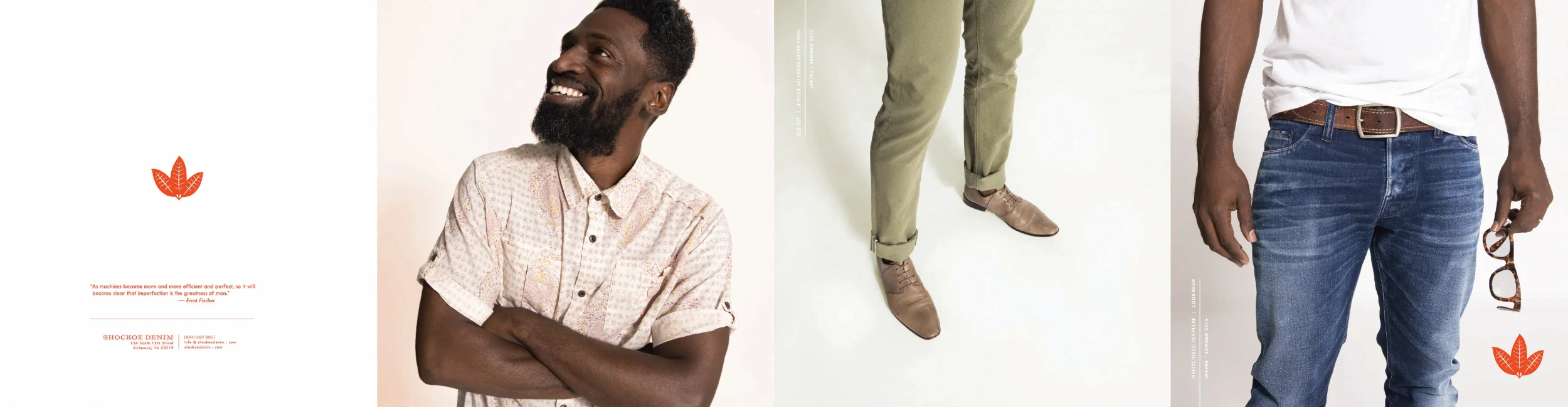 Our tobacco leaf mark is a nod to Richmond's past while simultaneously feeling current and curated.
