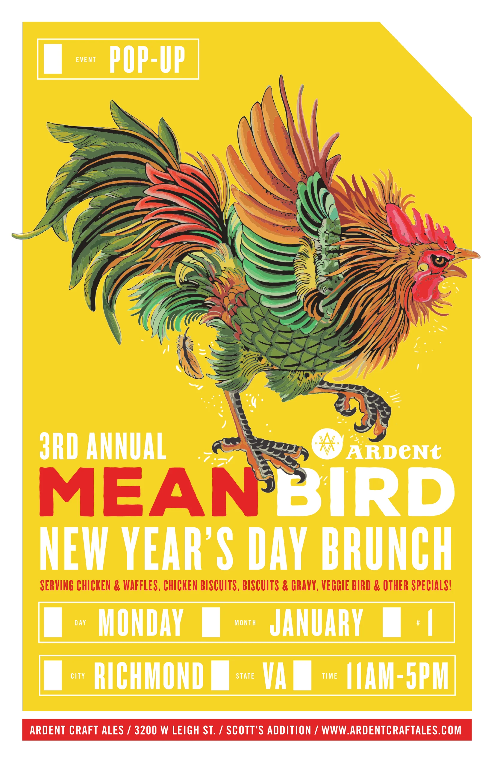 Ardent Mean Bird Pop-Up