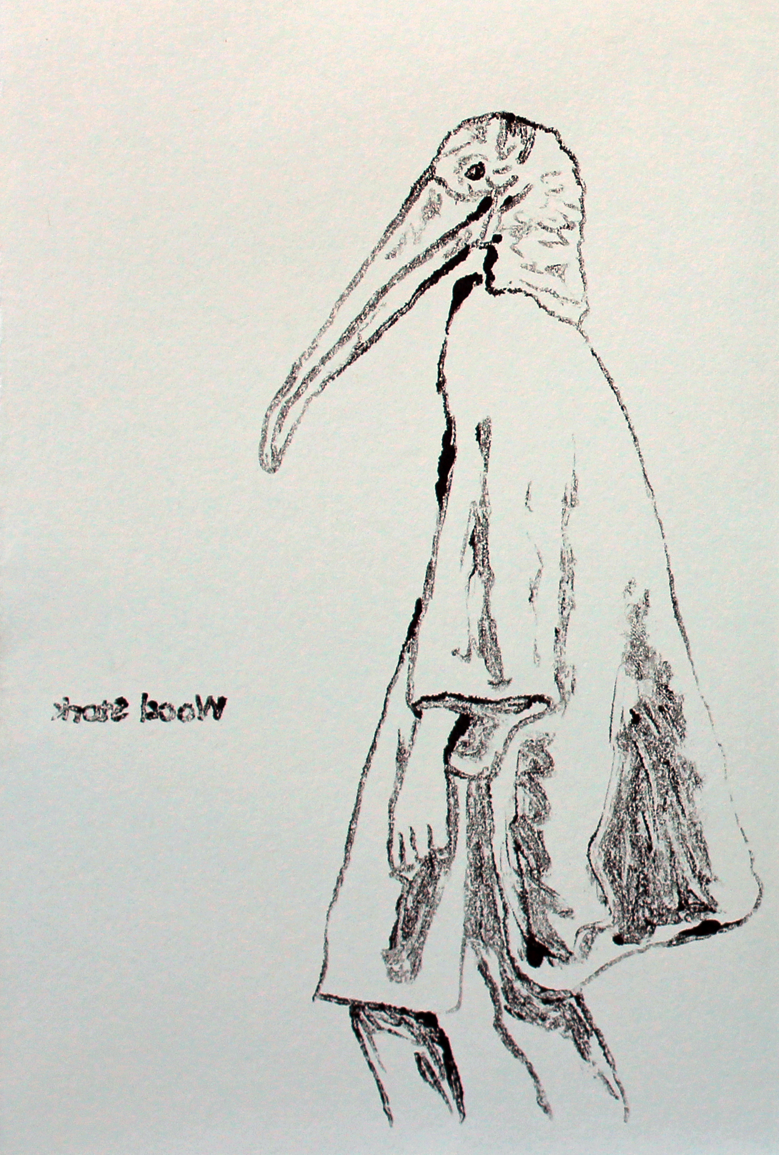 Wood Stork (Study)