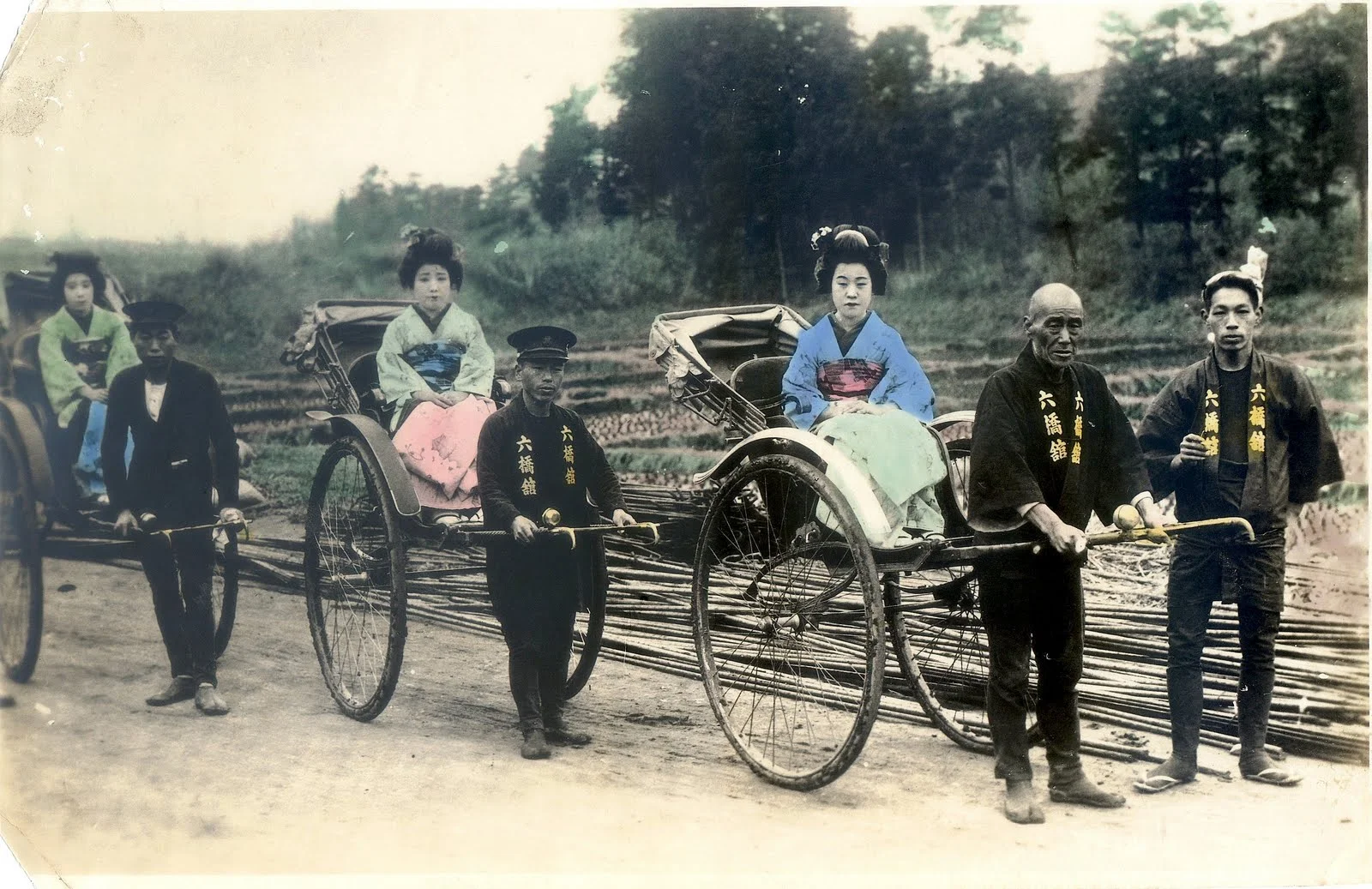 Japan, Spokes and rubber tires.