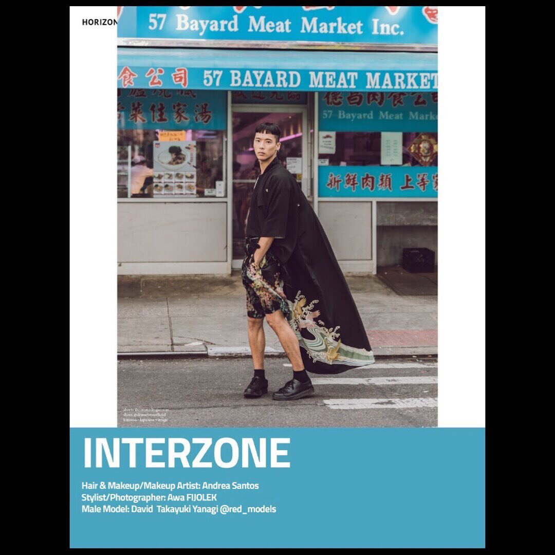 The latest issue of @horizontmag #FW19 &ldquo;Interzone&rdquo; 🙍🏻&zwj;♂️: @dvdtyng @red_models 📷: @awafijolek 🎨: @andreasantosmakeup 
#Horizont #HorizontMagazine
#editorial #fashion #newyork #nycmakeupartist #malegrooming #nycmodel #fashionmodel 