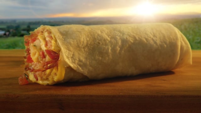 Farmer Boys Burrito, "Happy"