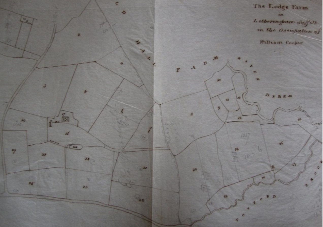 Fig.12 The Lodge Farm, occupier William Cooper (SROI, HD11.475/563) 