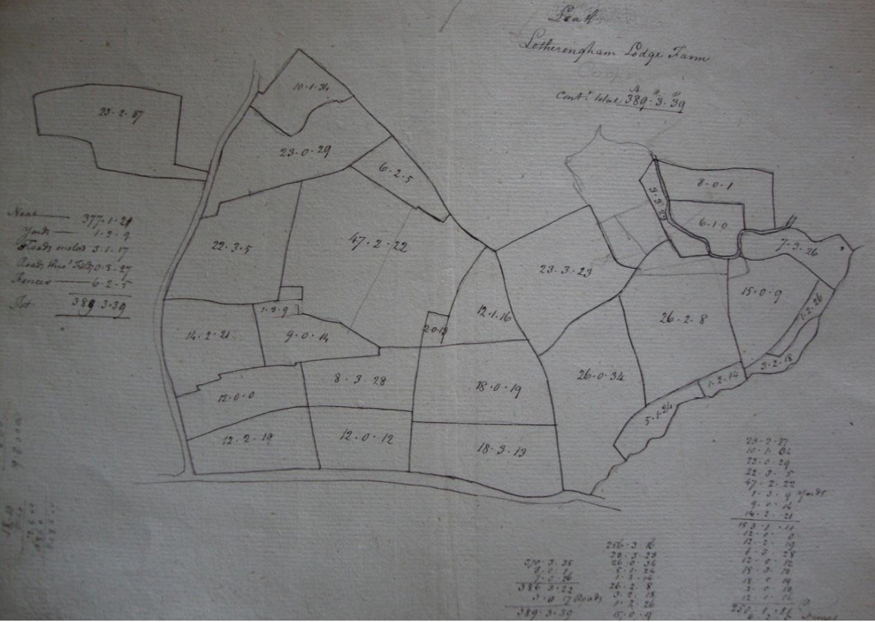 Fig.13 Letheringham Lodge Farm (SROI, HD11.475/596) 