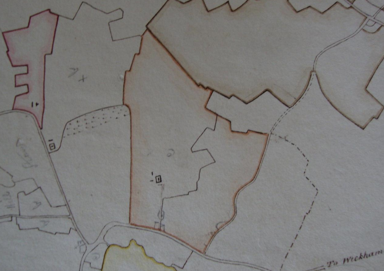 Fig.15 Land in the Parish of Letheringham (SROI, HD11.475/562) 