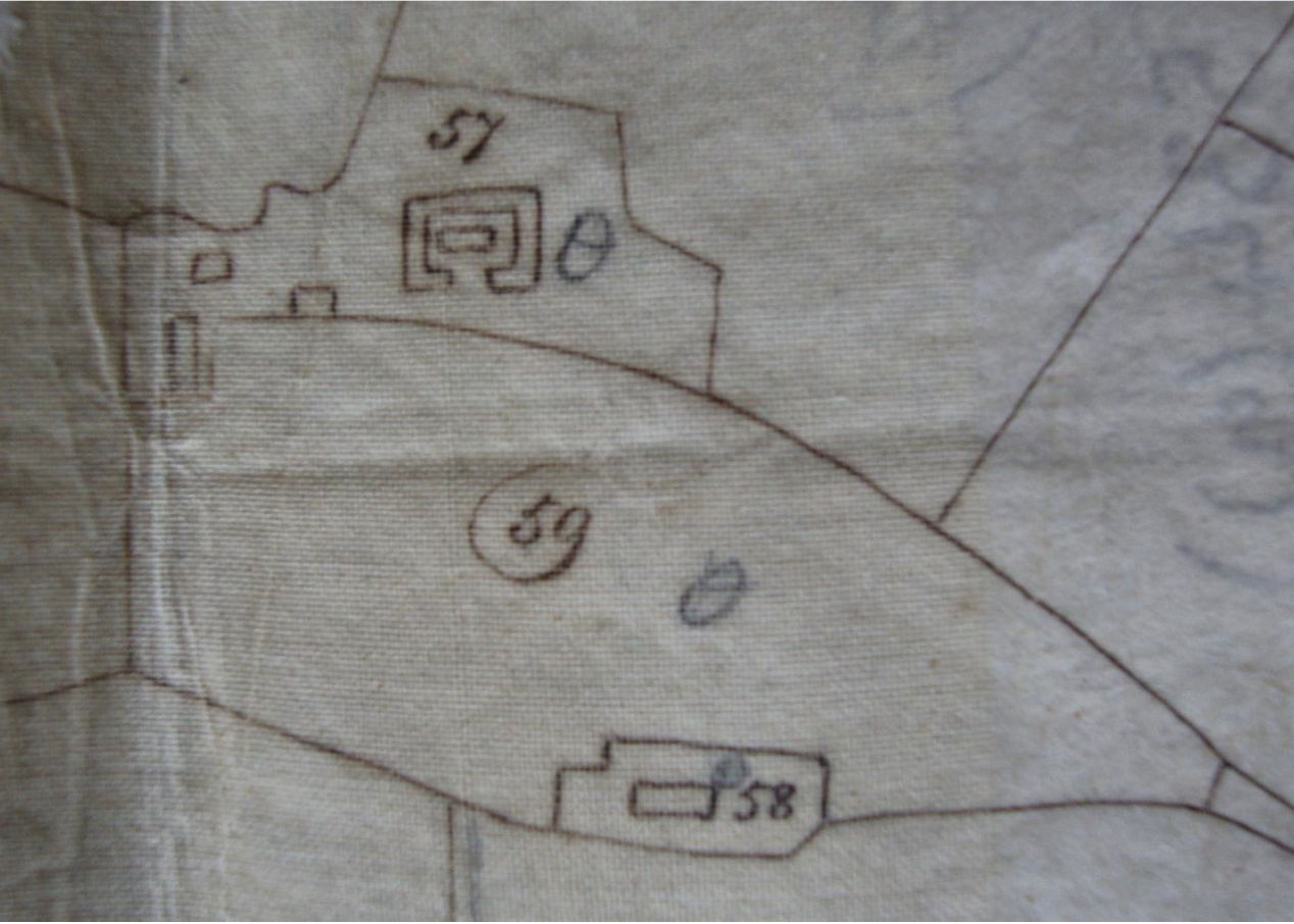 Fig.26 Parish of Letheringham, 1842 (SROI, HD11.475/534a) 