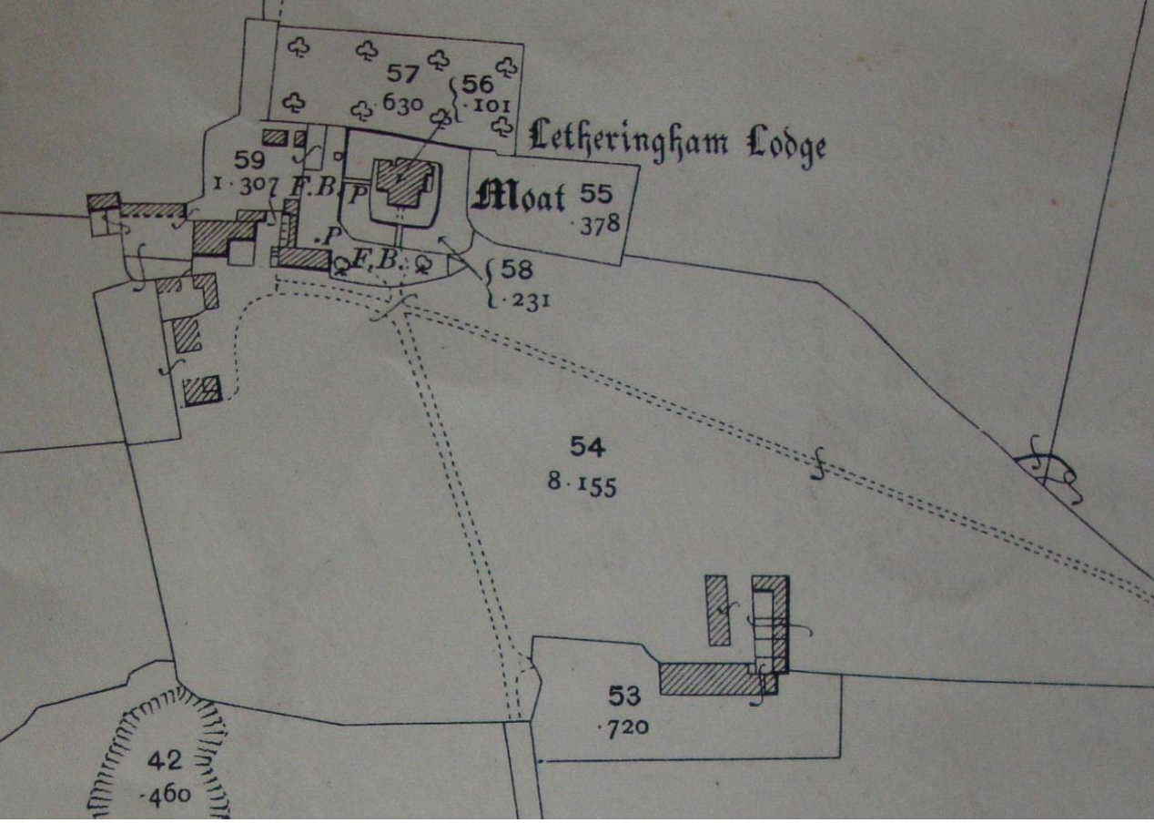 Fig.28 2 nd edition 25” OS map, 1904 (revised in 1903) ( LVIII.16) Click here to go to Part II