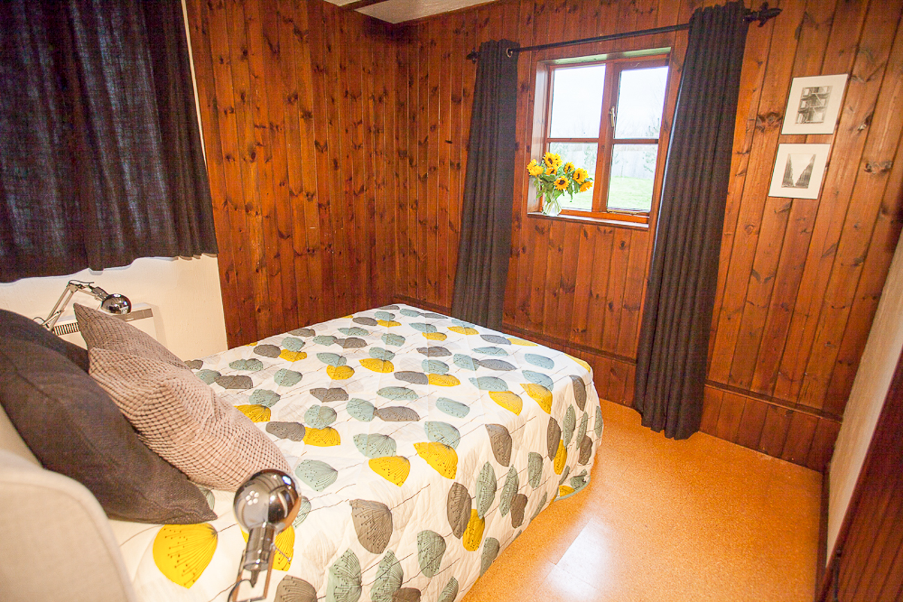 Downstairs double bed with super luxury mattress
