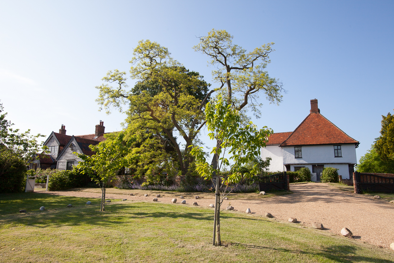  View of Rose Cottage and the Lodge 