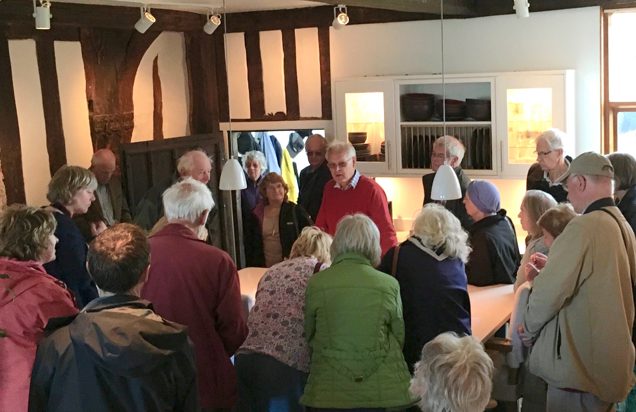 Philip Aitken from 2016 and his wise and learned History Group