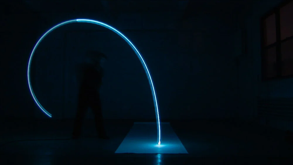 Lightburn, Single channel video loop, 20 secs