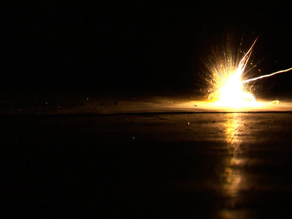 Lightburn, Single channel video loop, 20 secs