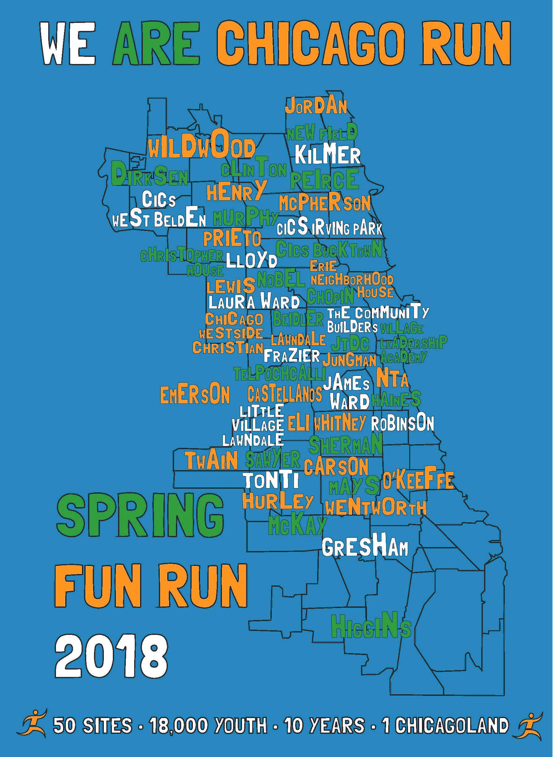 2018 Spring Fun Run T-Shirt