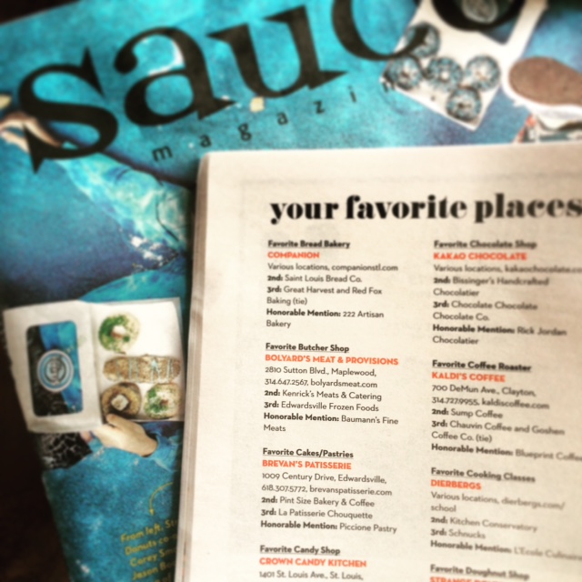 Sauce Magazine: July 2015 Favorite Butcher Shop- Click here to see the whole List