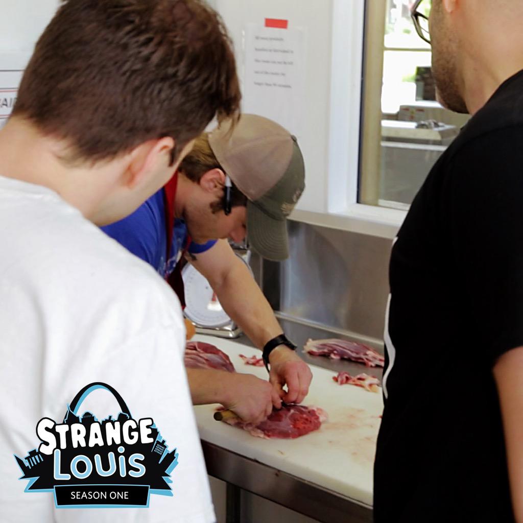 STRANGE LOUIS: S1 E2: The Guys at Strange Donuts Try Their Hand at Butchery WATCH IT HERE